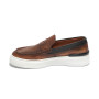 Scarpe uomo Ambitious mocassino in pelle comb camel US22AM08 10322A