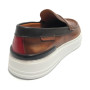 Scarpe uomo Ambitious mocassino in pelle comb camel US22AM08 10322A