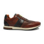 Scarpe uomo Ambitious 11721 sneaker running cognac combi pelle U24AM07