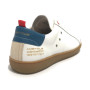 Scarpe uomo Ambitious sneaker 11490 in pelle white/ blu US21AM05