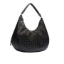 Borsa donna Liu-jo hobo L tessuto jacquard nero BS25LJ124 TA5245 T2801