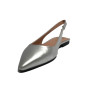 Sandalo donna slingback Love Moschino silver DS25MO09 JA11021