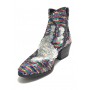 SCARPE DONNA GIO+ STIVALETTO TEXANO IN PELLE CON PAILLETTES MULTICOLOR DS19GI03