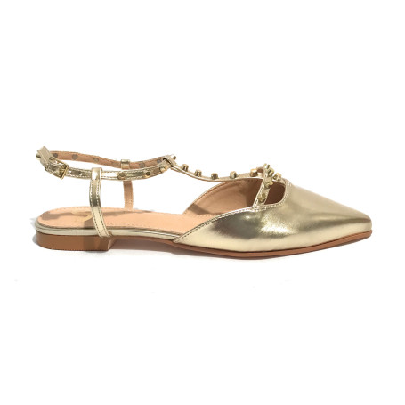 Scarpe donna sandalo Gold&gold ecopelle oro DS25GG05 GD245