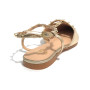Scarpe donna sandalo Gold&gold ecopelle oro DS25GG05 GD245