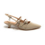 Scarpe donna sandalo Gold&gold ecopelle beige DS25GG08 G018
