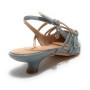 Scarpe donna sandalo Gold&gold ecopelle azzurro DS25GG09 G018