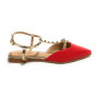 Scarpe donna sandalo Gold&gold ecopelle rosso DS25GG21 GD245