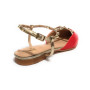 Scarpe donna sandalo Gold&gold ecopelle rosso DS25GG21 GD245