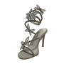 Scarpe donna Gold&gold sandalo con tacco tc 9,5 silver DS25GG24 GH50