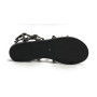 Scarpe donna sandalo Gold&gold ecopelle nero DS25GG35 GH57