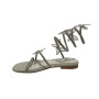 Scarpe donna Gold&gold sandalo con strass silver DS25GG27 GH52