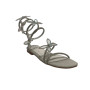 Scarpe donna Gold&gold sandalo con strass silver DS25GG27 GH52