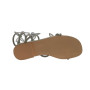 Scarpe donna Gold&gold sandalo con strass silver DS25GG27 GH52