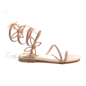 Sandalo donna Gold&gold con strass pink DS25GG33 GH52