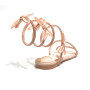 Sandalo donna Gold&gold con strass pink DS25GG33 GH52