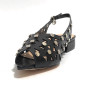 Scarpe donna sandalo Gold&gold TC 25 nero DS25GG32 GP787