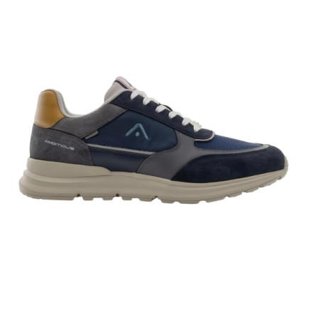 Sneaker uomo Ambitious suede/ nylon/ mesh blu navy US25AM04 13571E_3509AM