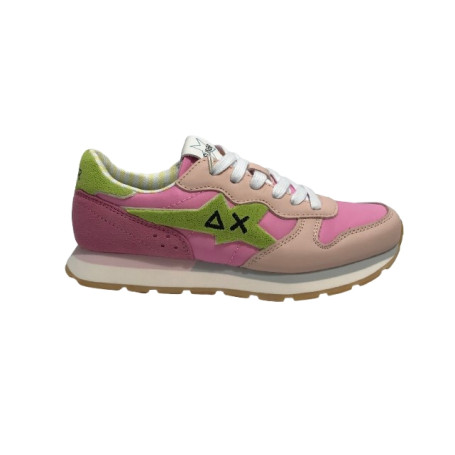 Sneaker Sun68 Girl's big Stargirl sponge logo rosa ZS25SU12 Z35415T