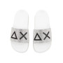 Slippers logo strass Sun68 01 bianco donna DS25SU24 X35205