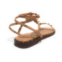 Scarpe donna sandalo Gold&gold ecopelle camel DS25GG42 GD243