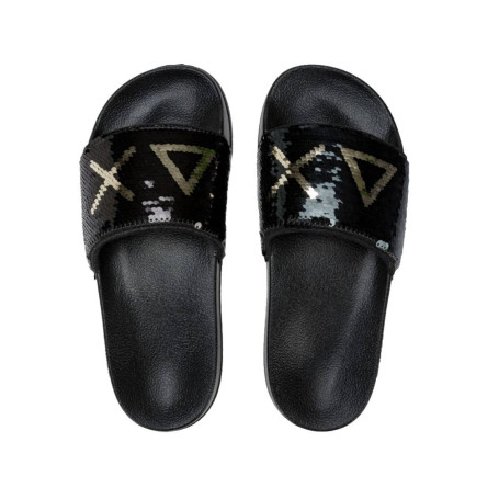 Slippers beach sequin Sun68 1143 nero donna DS25SU26 X35203