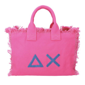 Borsa donna Sun 68 Canvas beach bag fuxia BS25SU15 X35219