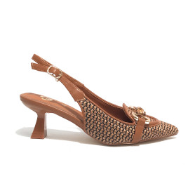Scarpe donna Gold&gold decollete tc 50 marrone DS25GG54 GP732