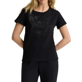 T-shirt donna Liu Jo nero ES25LJ43 TA5180 JS923