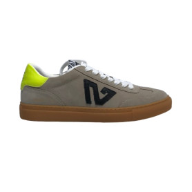 Sneaker uomo Emanuélle Vee suede grigio US25EV01 551P-306-10-P003