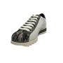 Scarpe uomo Harris sneaker pelle bianco/ stampa roccia/ nero U17HA188
