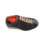 Scarpe uomo Harris pelle monogram testa di moro/ stampa effetto razza / shade red U17HA168