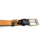 Cinta Harris pelle abrasivato shade dark grey  taglia unica regolabile A19HA13