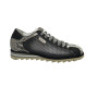 Scarpe uomo Harris sneaker pelle pregiata bianco/ nero opaco/ bubble grigio chiaro U17HA210 2817