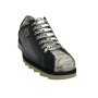 Scarpe uomo Harris sneaker pelle pregiata bianco/ nero opaco/ bubble grigio chiaro U17HA210 2817