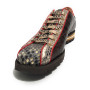 Scarpe uomo Harris sneaker pelle roccia opaco/ cocco shade marrone/ crystal green U17HA213 2817