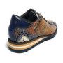 Scarpe uomo Harris sneaker pelle shade lino/ shade blu/ dattero U17HA211 2817