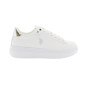 Sneaker U.S. POLO donna Cody011 white/silver DS25UP12