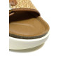 Sandalo donna Genuins Hawaii raffia camel DS25GN01 G106363