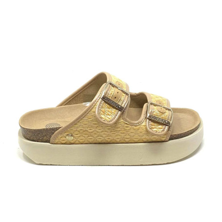 Sandalo donna Genuins Hawaii raffia natural DS25GN04 G106361
