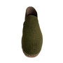 Pantofola spadrillas Elite uomo corda Green