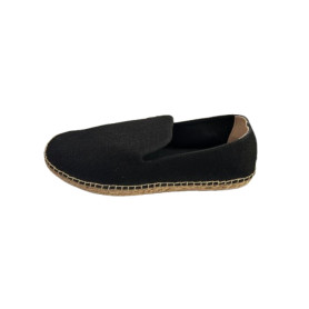 Pantofola spadrillas Elite uomo corda Black