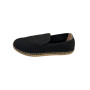 Pantofola spadrillas Elite uomo corda Black