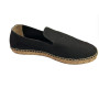 Pantofola spadrillas Elite uomo corda Black