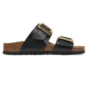 Sandalo donna Birkenstock Sydeny Cushion buckle nero DS25BI03 1029457
