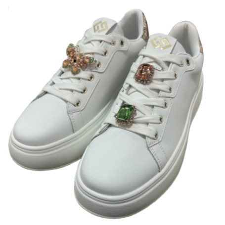 Sneaker donna Gold&gold bianco/ gold DS25GG02 GB916
