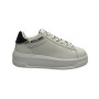 Scarpe Love Moschino sneaker in pelle bianco/nero D26MO02 JA15525G1NIA110A