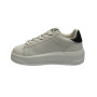 Scarpe Love Moschino sneaker in pelle bianco/nero D26MO02 JA15525G1NIA110A
