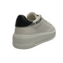 Scarpe Love Moschino sneaker in pelle bianco/nero D26MO02 JA15525G1NIA110A
