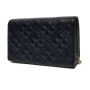 Borsa donna Love Moschino a spalla/ tracolla trapuntata nero/ oro B26MO16 JC4079